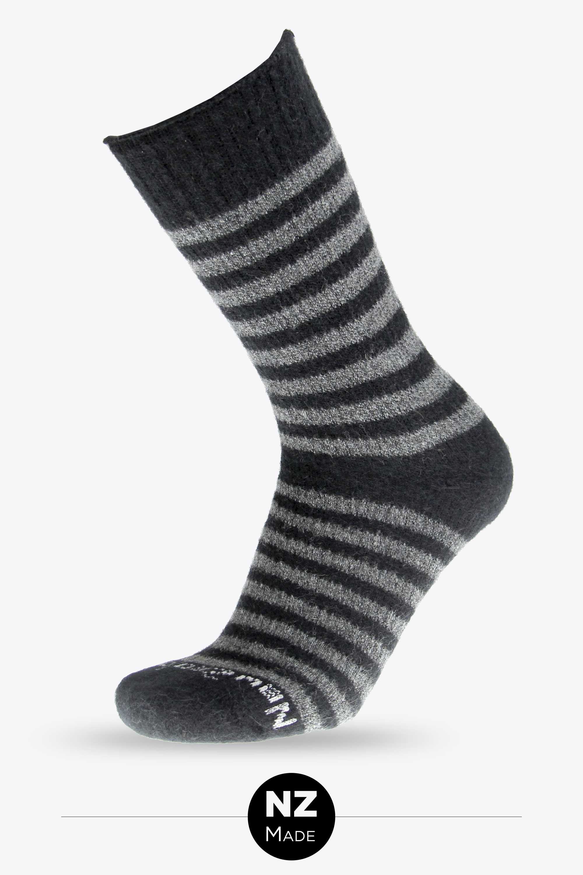 Possum Stripe - black/charcoal